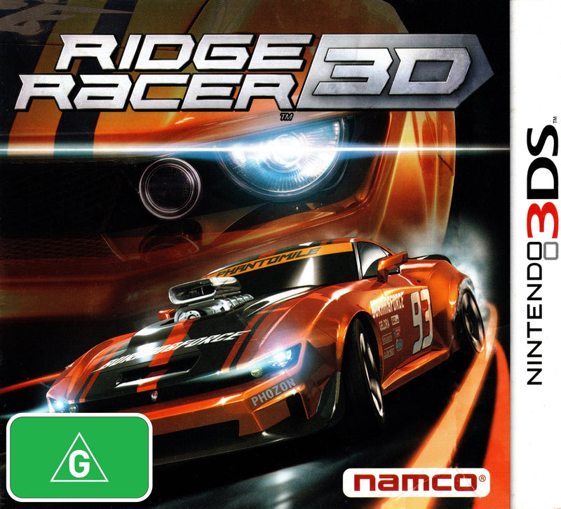 Ridge Racer 3D - 3DS - Super Retro - Nintendo 3DS