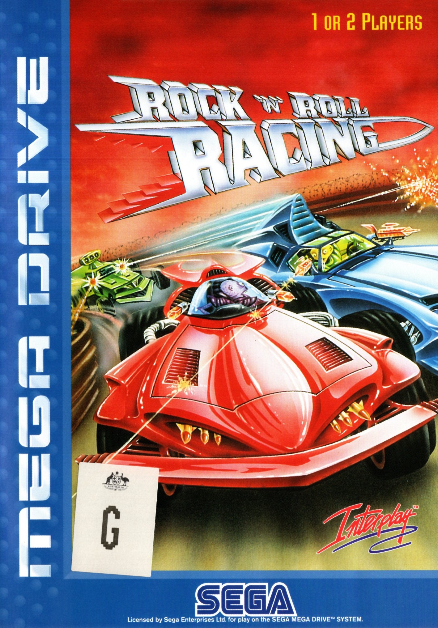 Rock 'n' Roll Racing - Mega Drive - Super Retro - Mega Drive
