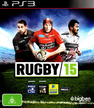 Rugby 15 - PS3 - Super Retro