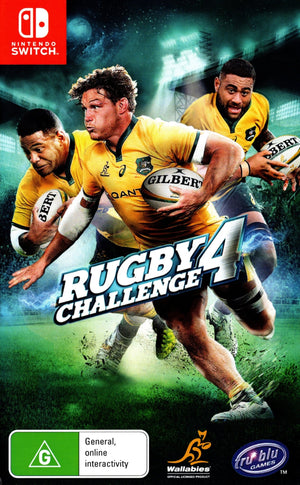 Rugby Challenge 4 - Switch - Super Retro