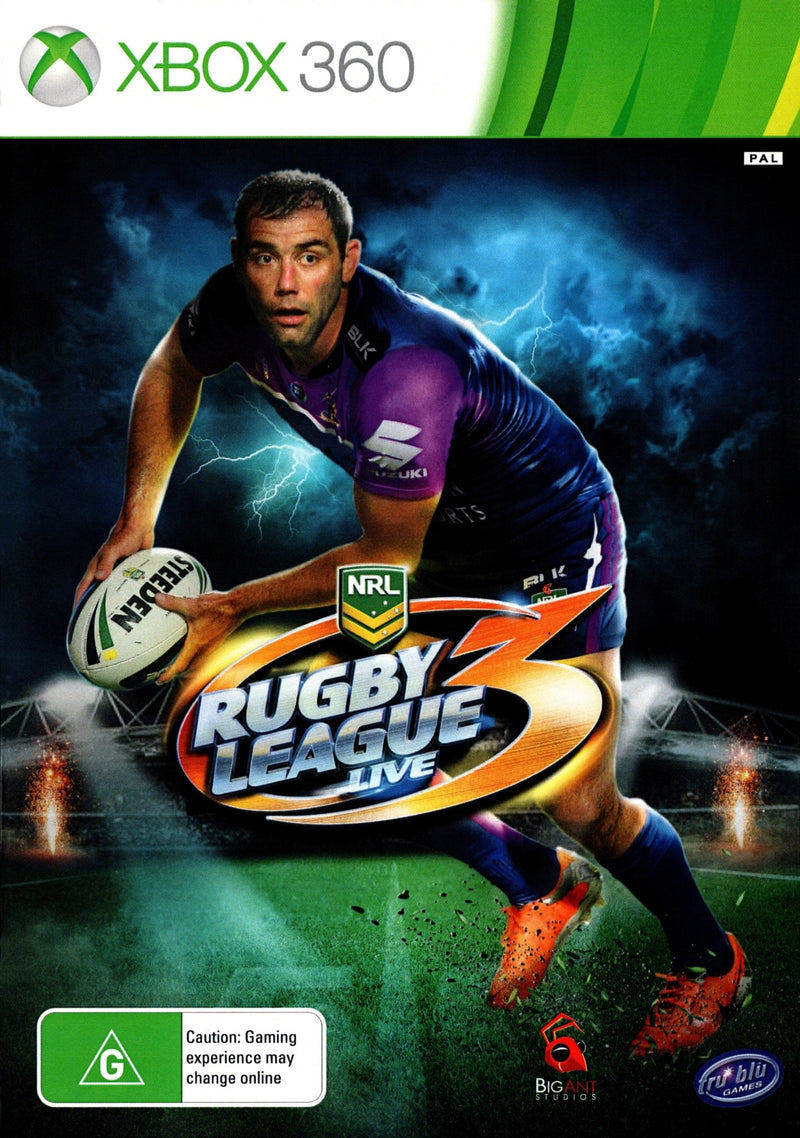 Rugby League Live 3 - Xbox 360 - Super Retro