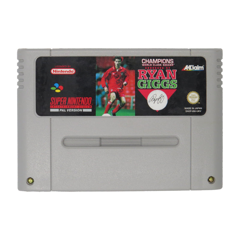 Ryan Giggs Champions World Class Soccer - SNES - Super Retro