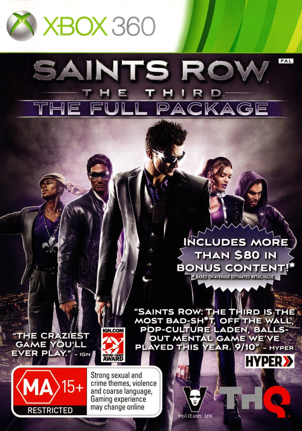 Saints Row: The Third The Full Package - Xbox 360 - Super Retro