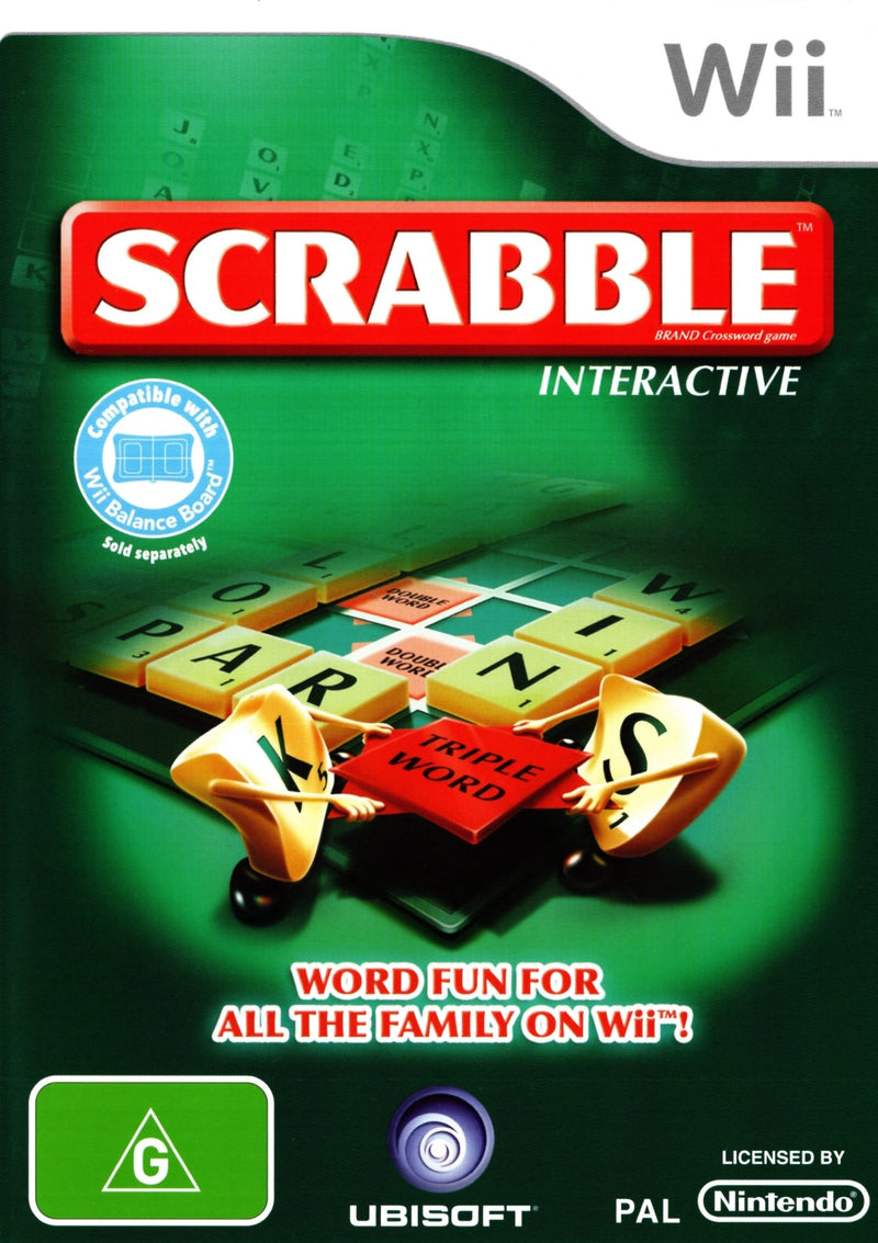 Scrabble Interactive - Wii - Super Retro
