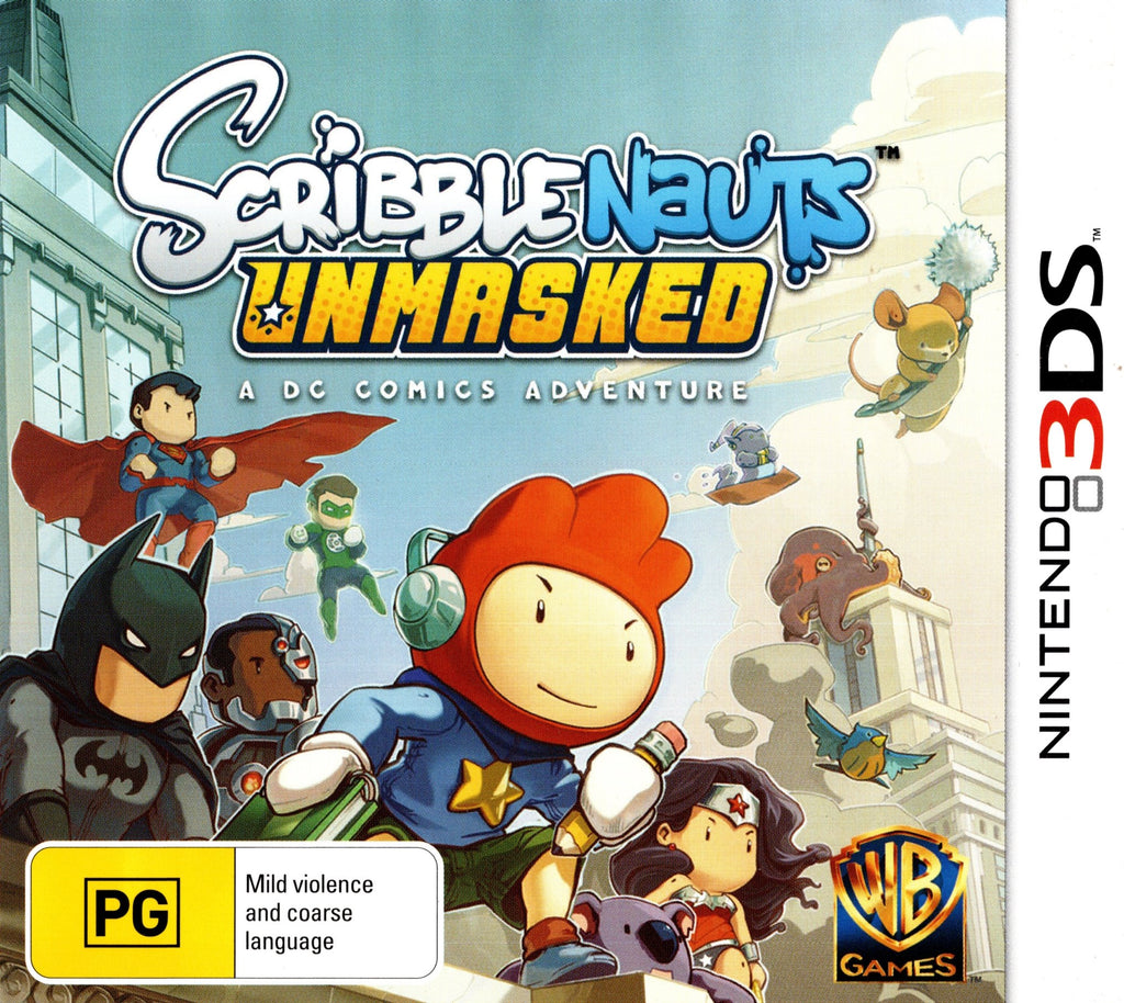 Scribblenauts Unmasked - 3DS - Super Retro - Nintendo 3DS