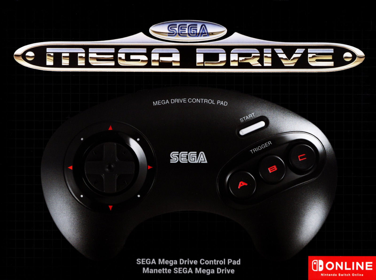 Mega Control Box SEGA Mega Drive Control Pad - Switch - Super Retro - Nintendo Switch
