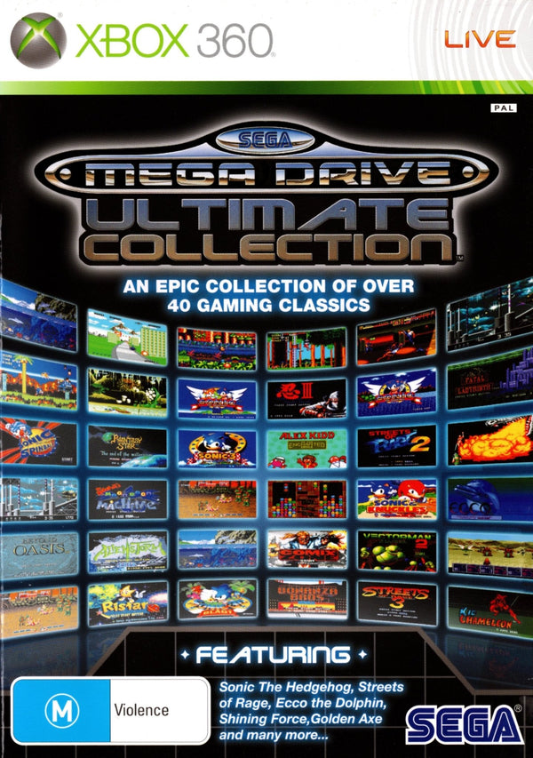 Sega Mega Drive Ultimate Collection - Xbox 360 - Super Retro