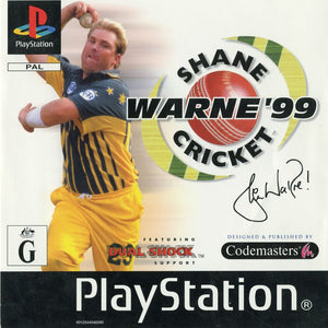 Shane Warne Cricket '99 - PS1 - Super Retro