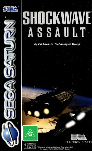Shockwave Assault - Sega Saturn - Super Retro