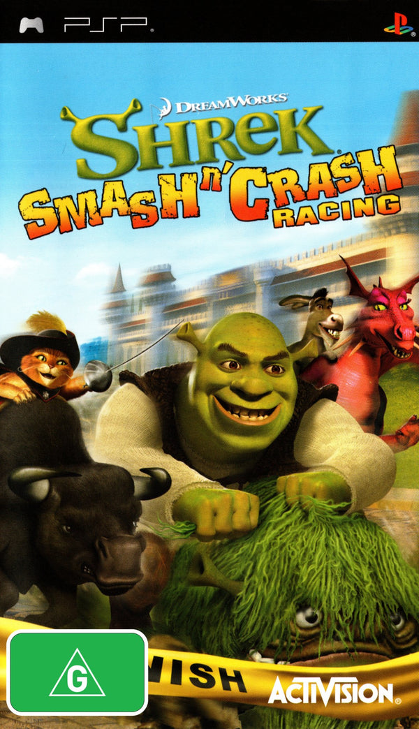 Shrek Smash n’ Crash Racing - PSP - Super Retro