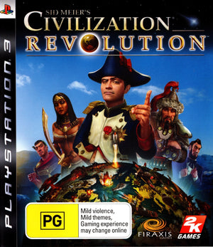 Sid Meier's Civilization Revolution - PS3 - Super Retro