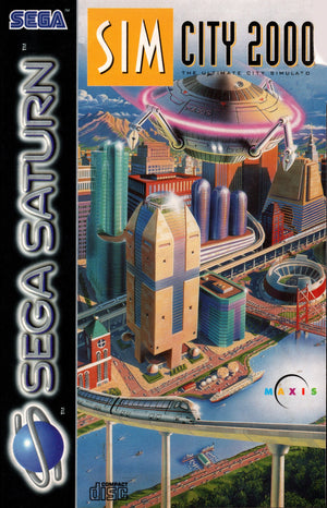 Simcity 2000 - Sega Saturn - Super Retro