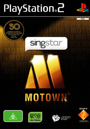 Singstar Motown - PS2 - Super Retro