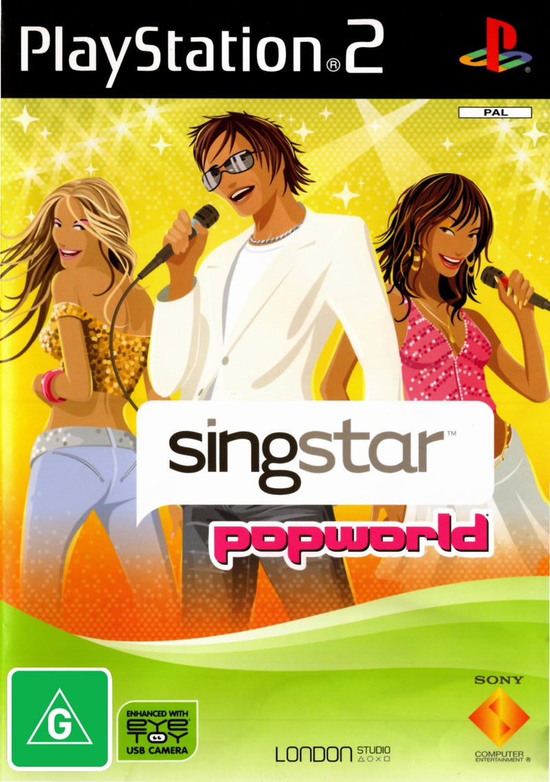 Singstar Popworld - PS2 - Super Retro