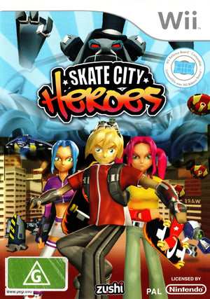 Skate City Heroes - Wii - Super Retro