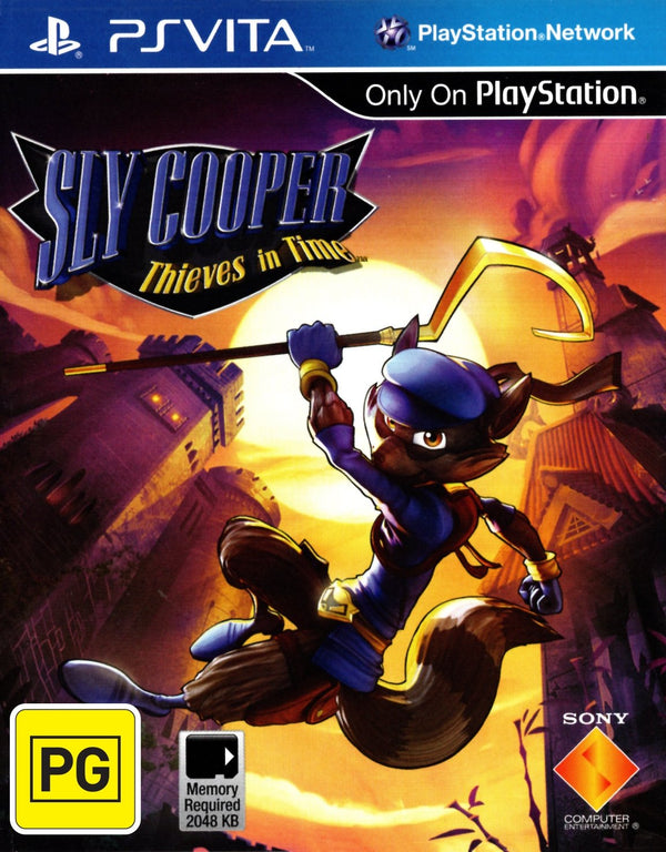 Sly Cooper Thieves in Time - PS VITA - Super Retro