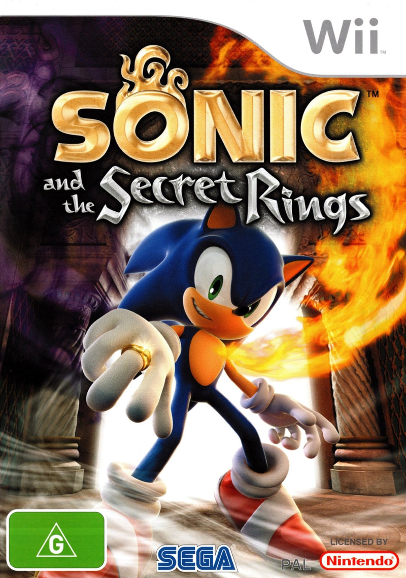 Sonic and the Secret Rings - Wii - Super Retro