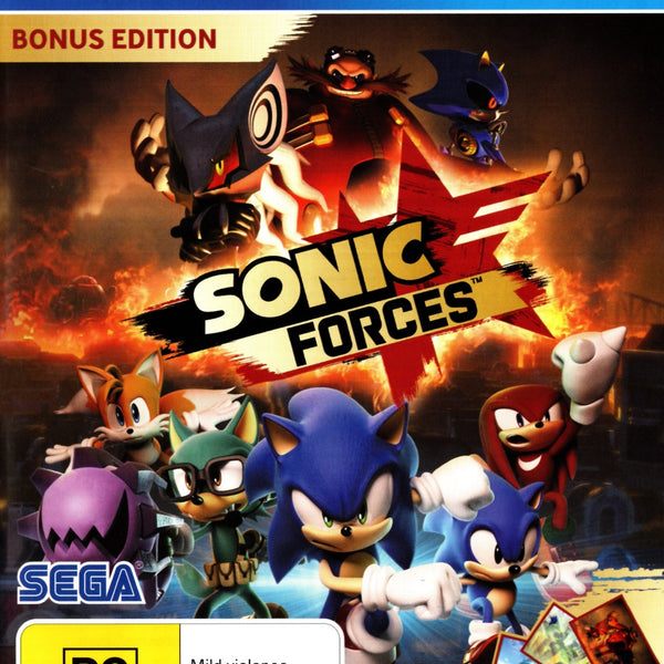 Sonic Forces PS4 Super Retro Playstation