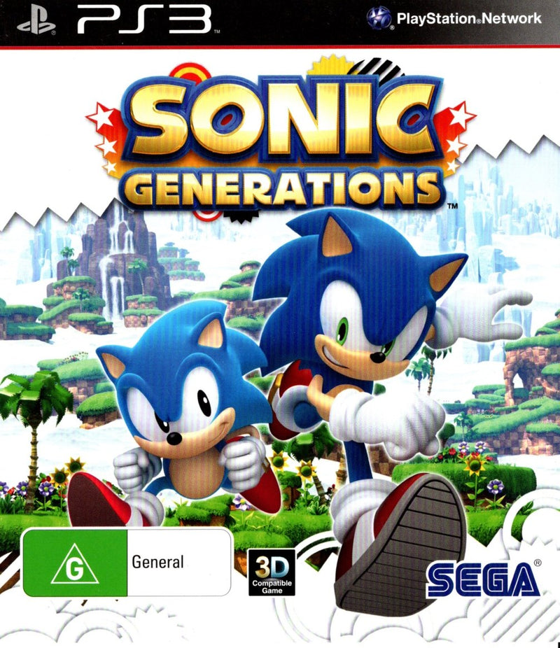 Sonic Generations - PS3 - Super Retro