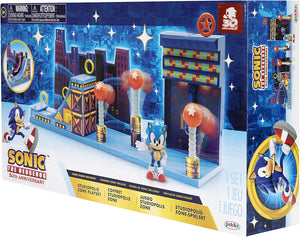 Sonic the Hedgehog 2.5" Studiopolis Zone Playset - Super Retro
