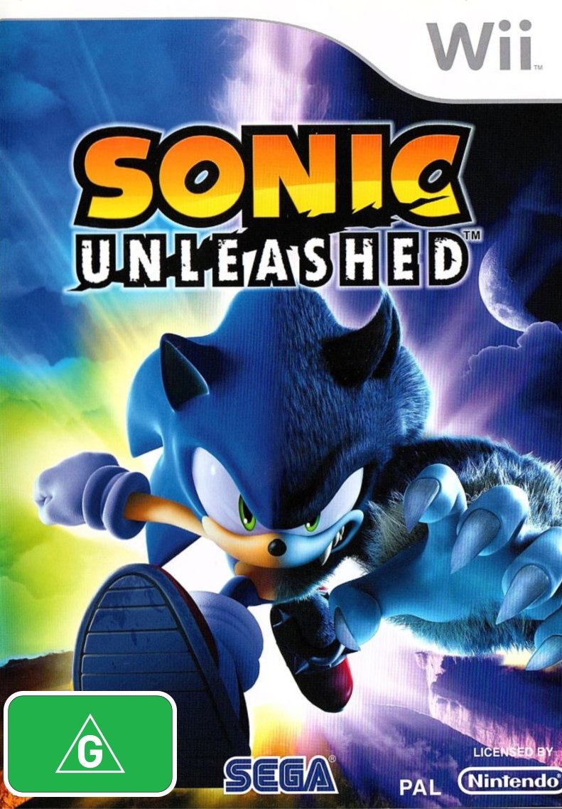 Sonic Unleashed Wii Super Retro Wii