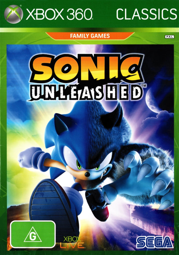 Sonic Unleashed - Xbox 360 - Super Retro