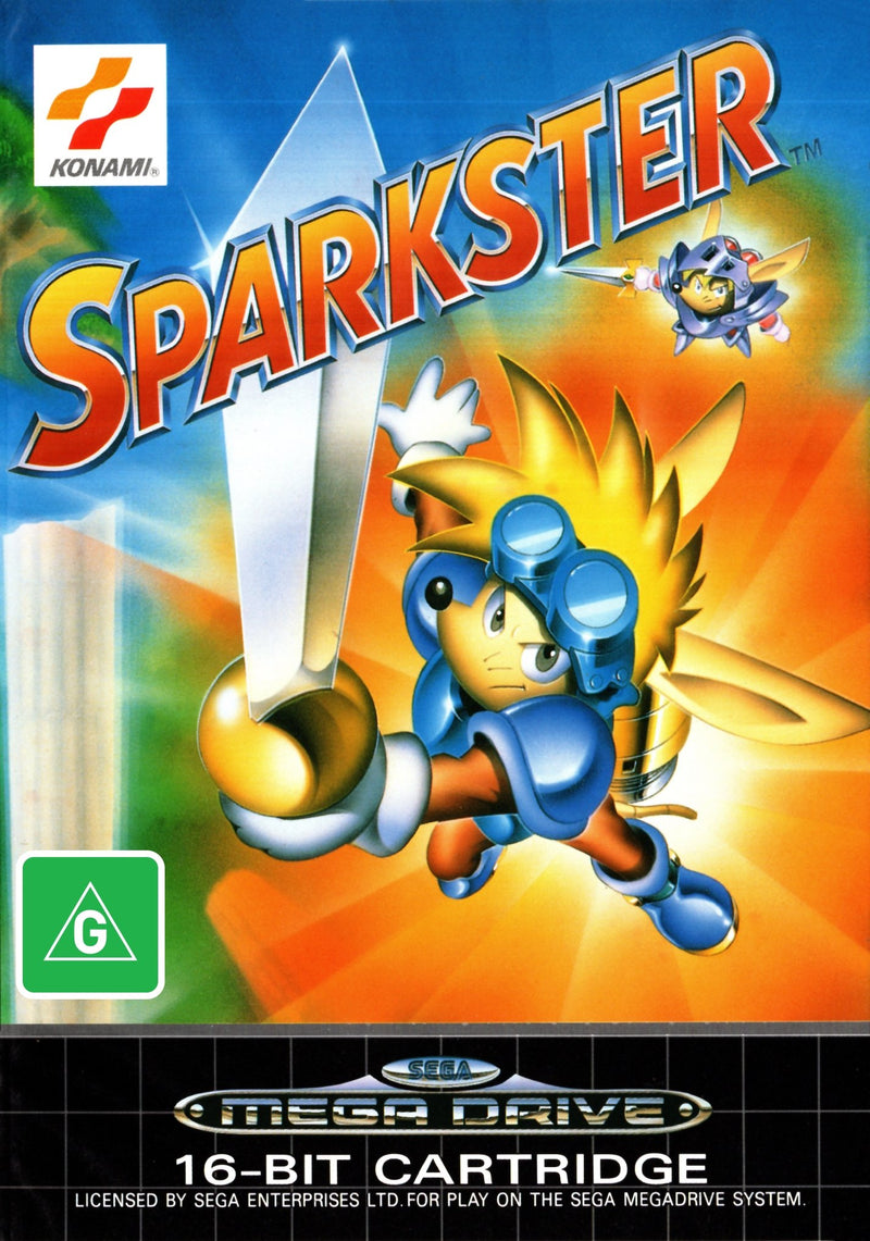 Sparkster - Mega Drive - Super Retro