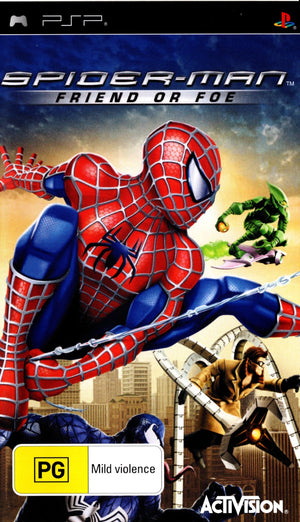 Spider-Man Friend or Foe - PSP - Super Retro