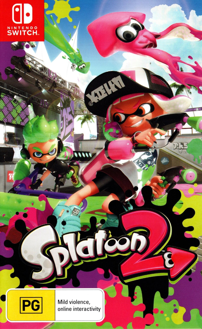 Switch Two Splatoon Splatoon 2 - Switch - Super Retro - Nintendo Switch