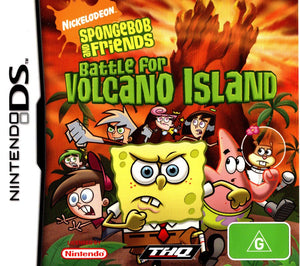 SpongeBob and Friends: Battle for Volcano Island - DS - Super Retro