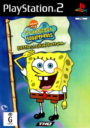 SpongeBob SquarePants: Battle for Bikini Bottom - PS2 - Super Retro