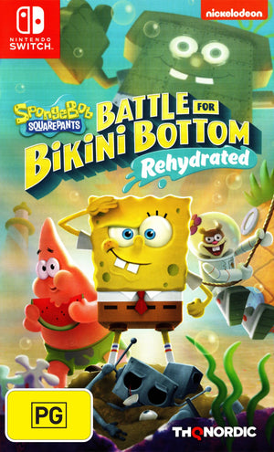 SpongeBob SquarePants: Battle for Bikini Bottom - Rehydrated - Switch - Super Retro