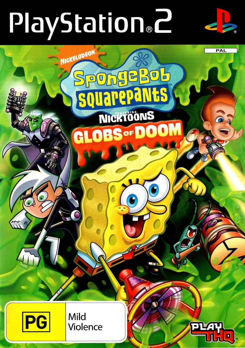 SpongeBob SquarePants Featuring Nicktoons: Globs of Doom - PS2 - Super Retro