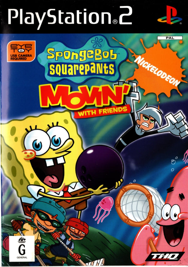 SpongeBob SquarePants Movin' with Friends - PS2 - Super Retro