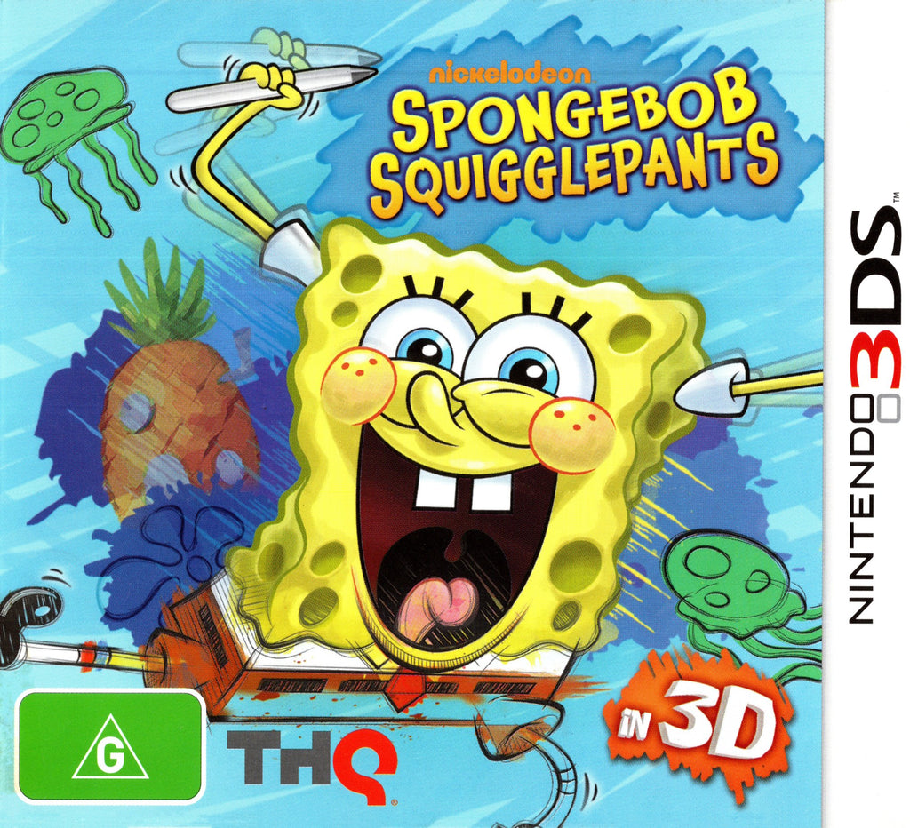 SpongeBob Squigglepants - 3DS - Super Retro - Nintendo 3DS