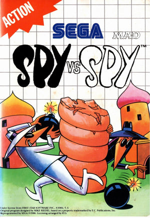 Spy Vs Spy - Master System - Super Retro