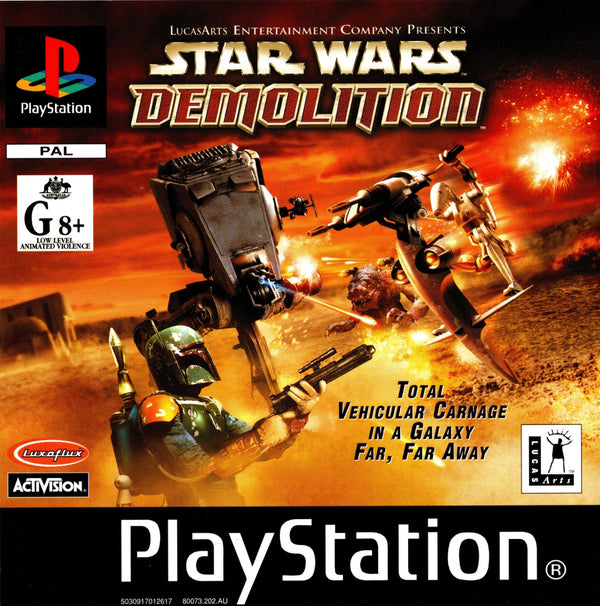 Star Wars Demolition - PS1 - Super Retro