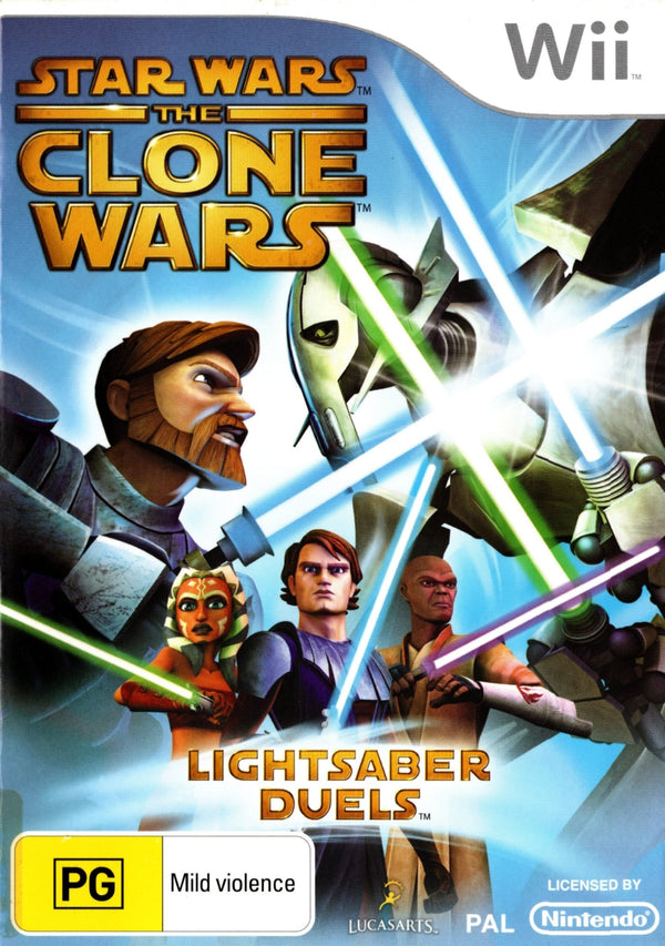 Star Wars The Clone Wars: Lightsaber Duels - Wii - Super Retro