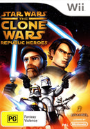 Star Wars The Clone Wars: Republic Heroes -Wii - Super Retro