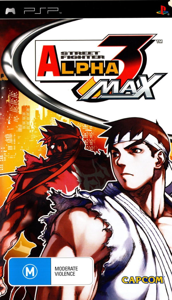 Street Fighter Alpha 3 Max - PSP - Super Retro