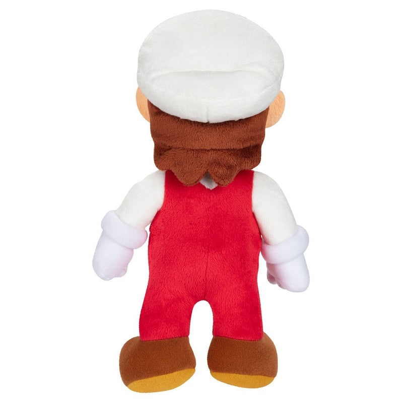 Super Mario Bros. Fire Mario Plush 9" - Super Retro