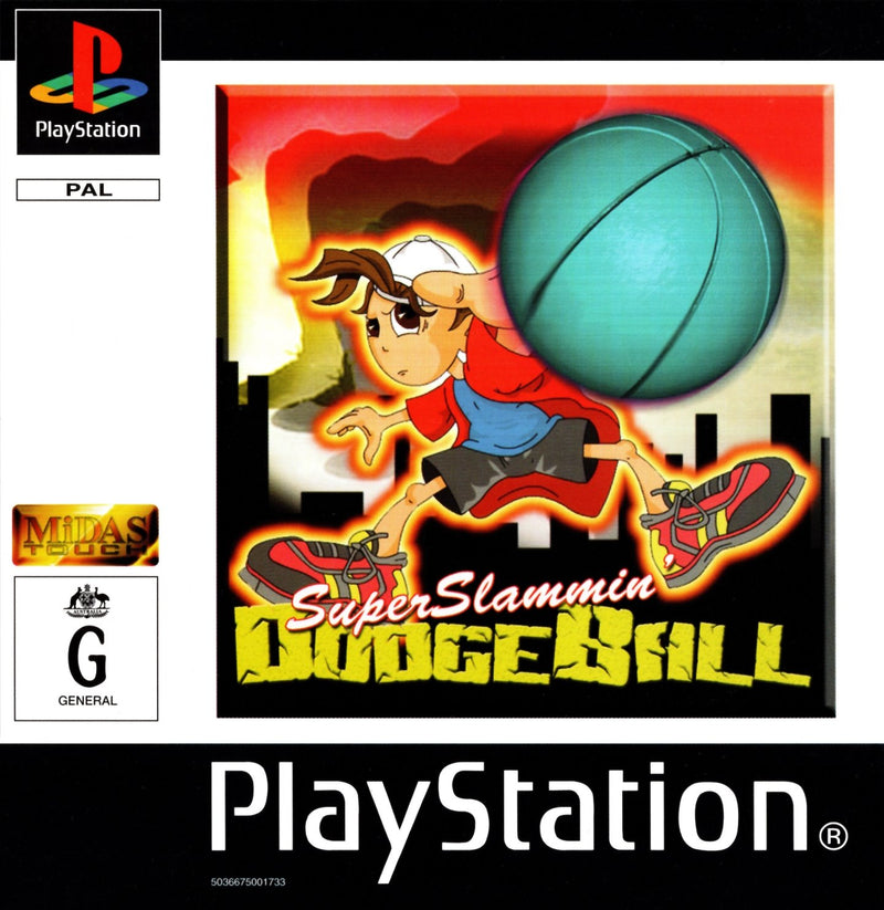 Super Slammin' Dodgeball - PS1 - Super Retro