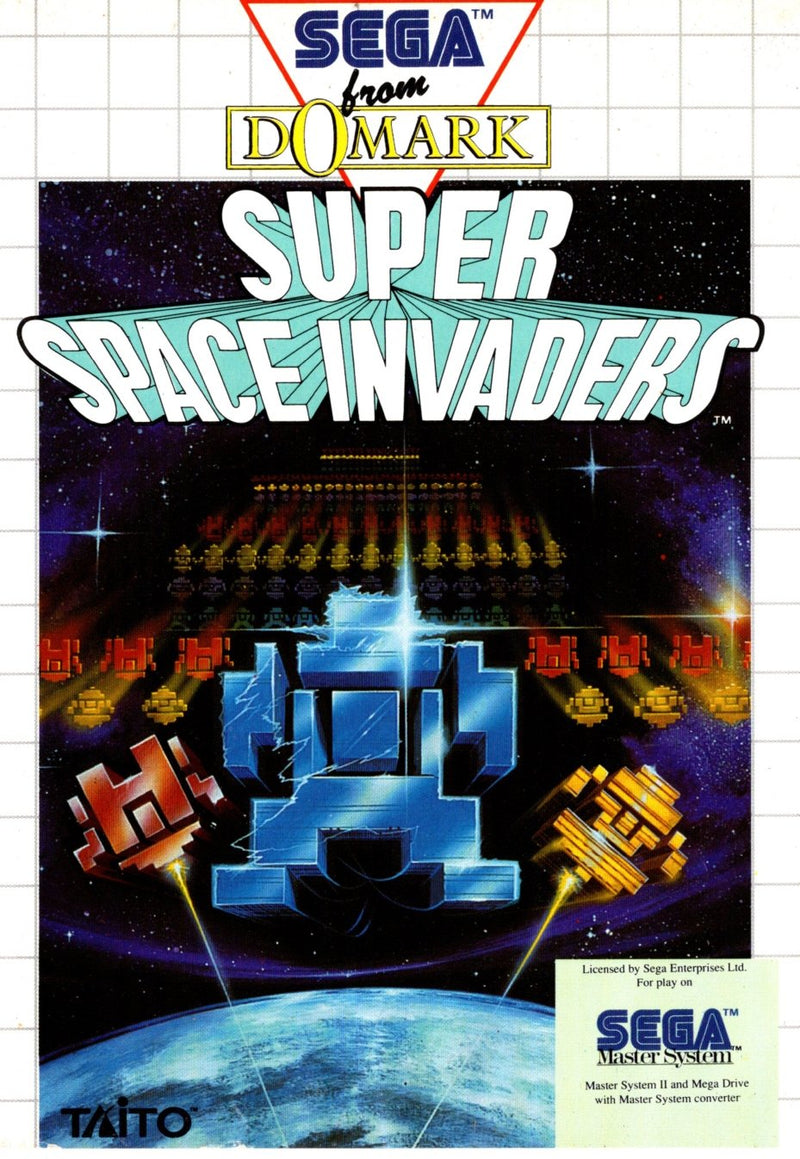 Super Space Invaders - Master System - Super Retro