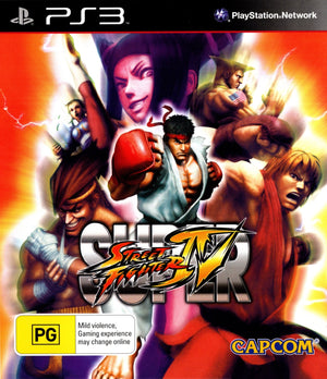 Super Street Fighter IV - PS3 - Super Retro