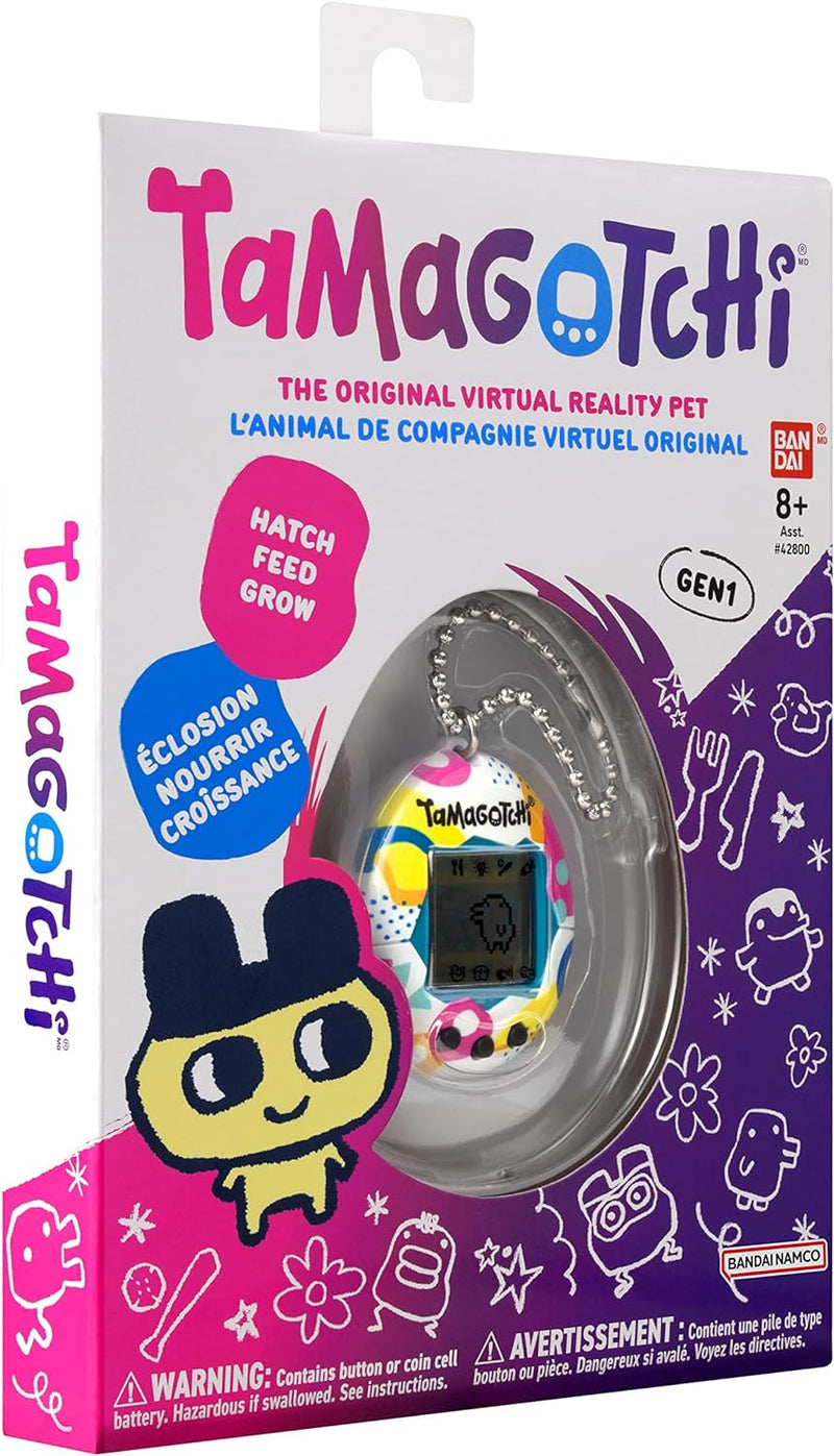 Tamagotchi - The Original Gen 1 (Memphis Style) - Super Retro