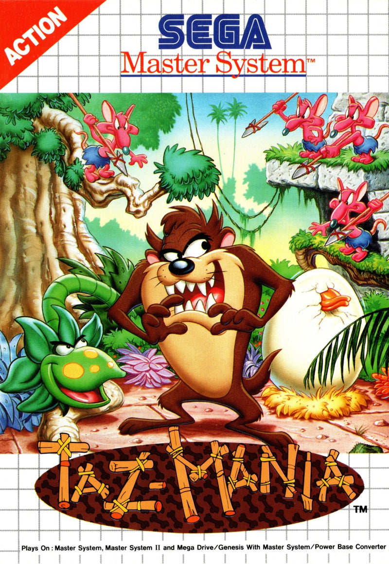 Taz Mania - Master System - Super Retro