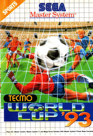 Tecmo World Cup '93 - Master System - Super Retro