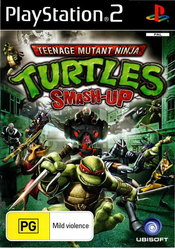 Teenage Mutant Ninja Turtles Smash Up - PS2 - Super Retro