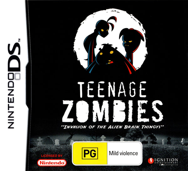 Teenage Zombies: Invasion of the Alien Brain Thingy’s - DS - Super Retro