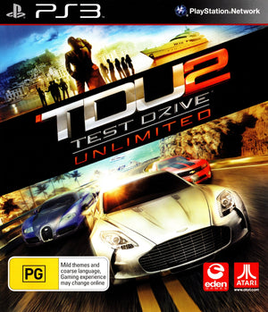 Test Drive Unlimited 2 - PS3 - Super Retro